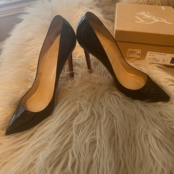 Christian Louboutin Shoes - Christian Louboutin Black and Red Stiletto Heels